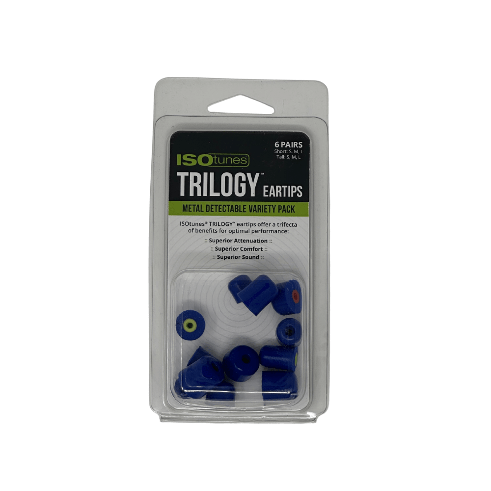 TRILOGY™ Metal Detectable Eartips (Variety Pack)
